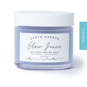 Earth Harbor Glow Juice Refining Enzyme Mask NIB NEW IN BOX
